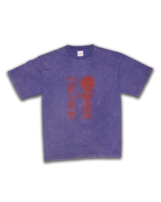 ATLAS.3 SHIRT (red on purple)