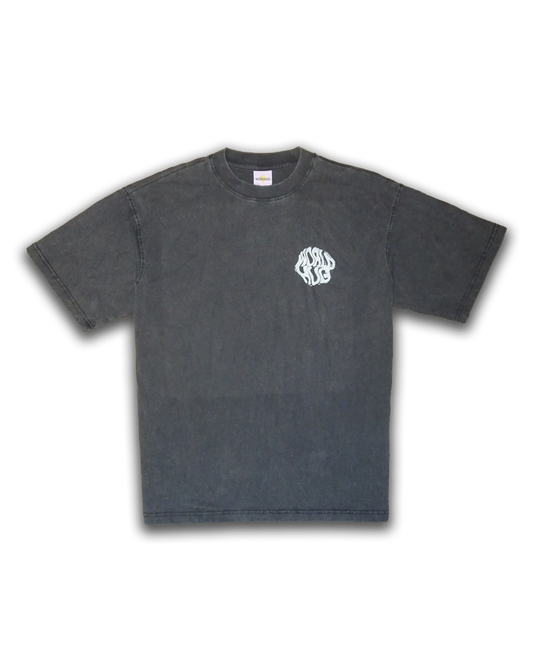 DANCE WITH MY FRIENDS SHIRT (white on black)