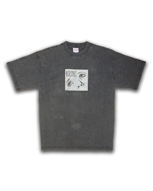 FROZEN.TEARS SHIRT (white on black)